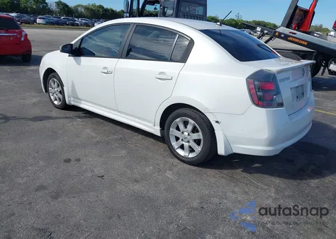 2011 Nissan Sentra 2.0Sr из США, поврежденный, VIN 3N1AB6AP7BL628417